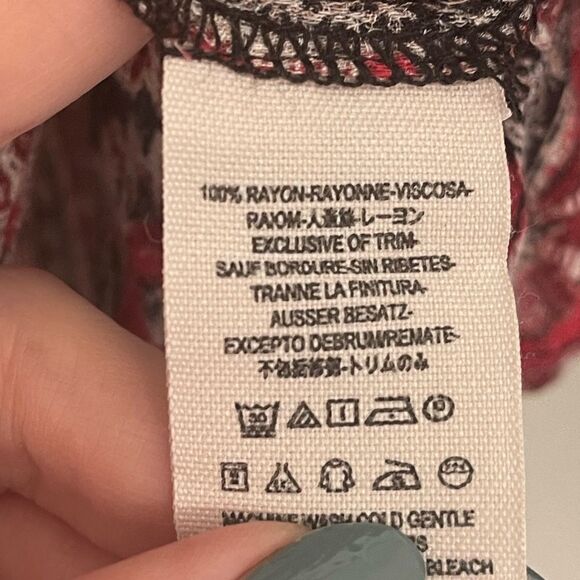 Free People Welcome To The Jungle Button Down Top - Picture 12 of 12